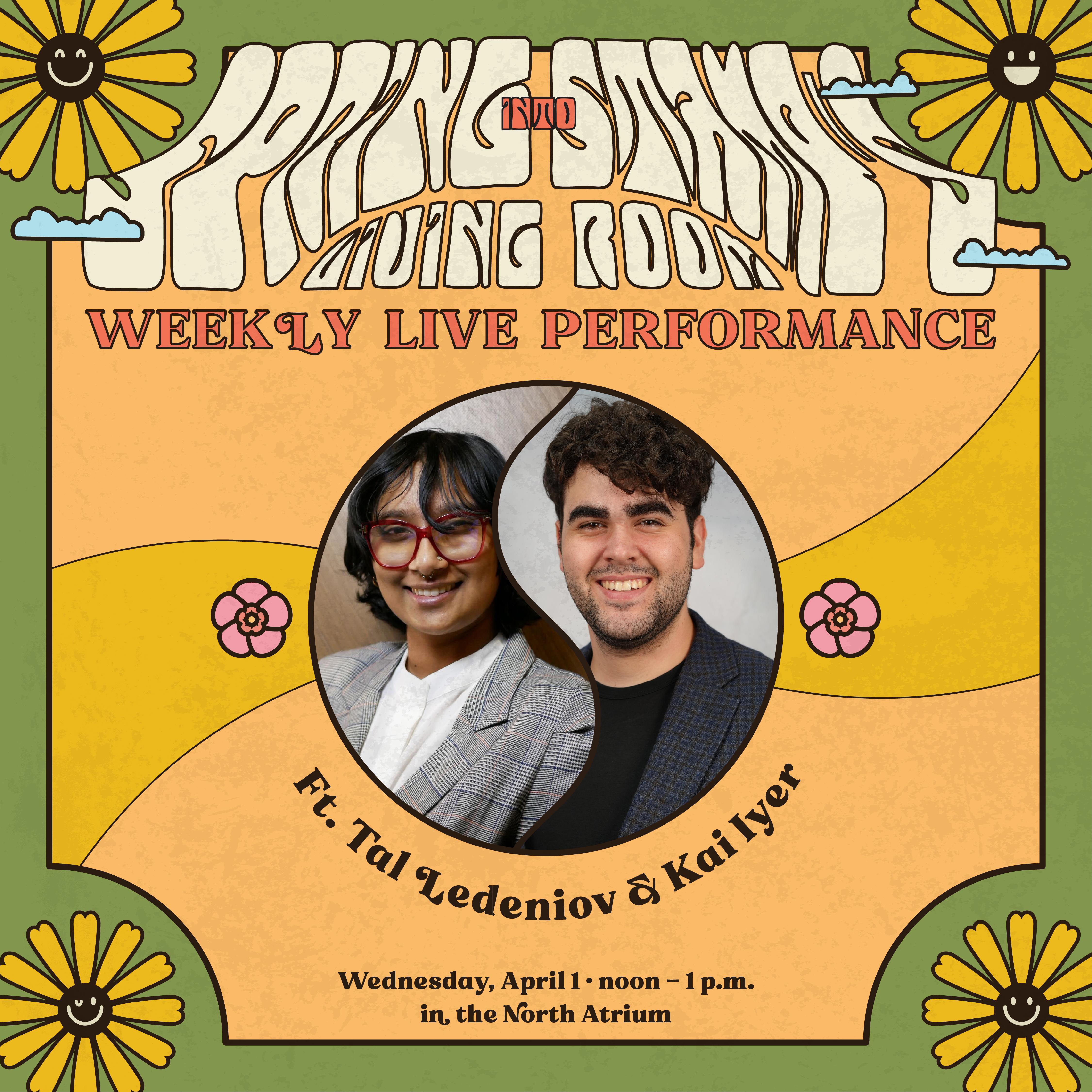 Portrait of Spring Into STAMP's Living Room