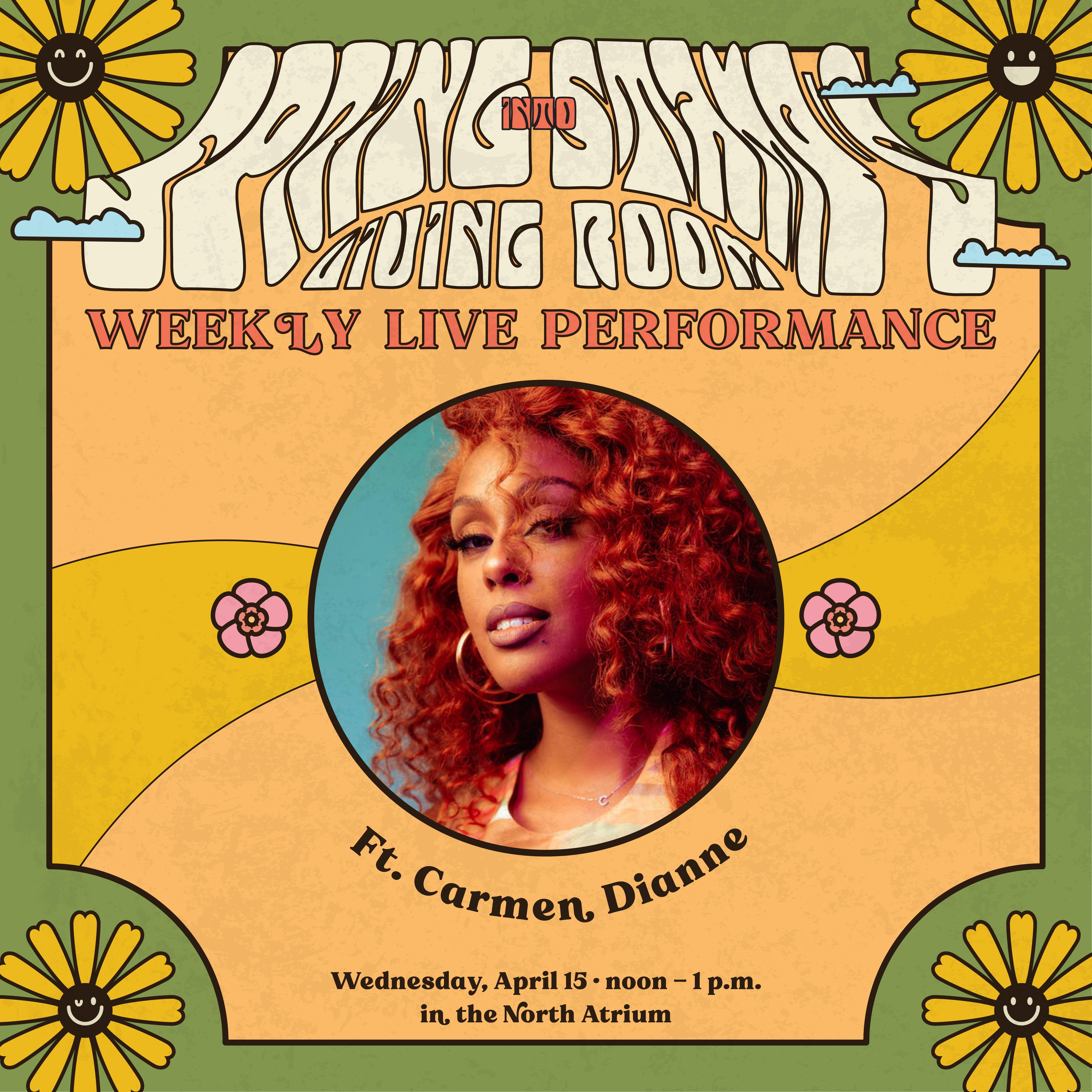 Portrait of Spring Into STAMP's Living Room ft. Carmen Dianne