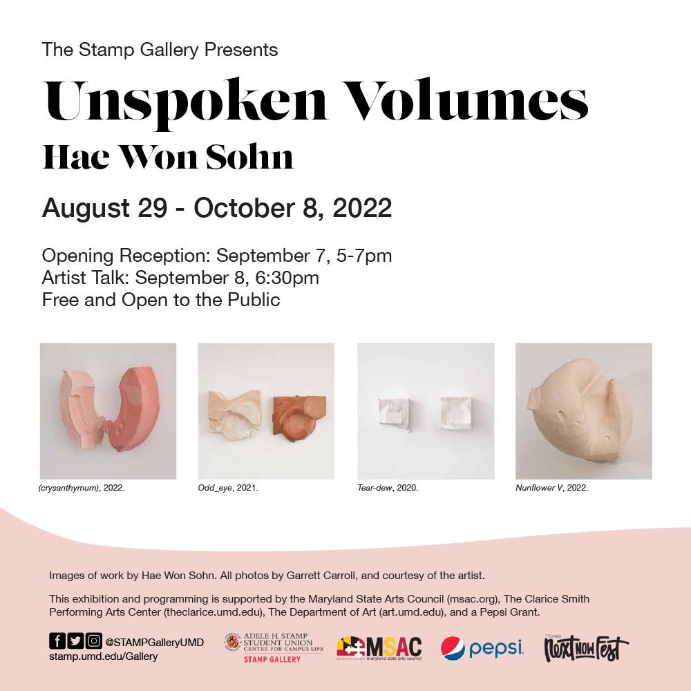The Stamp Gallery Presents Unspoken Volumes