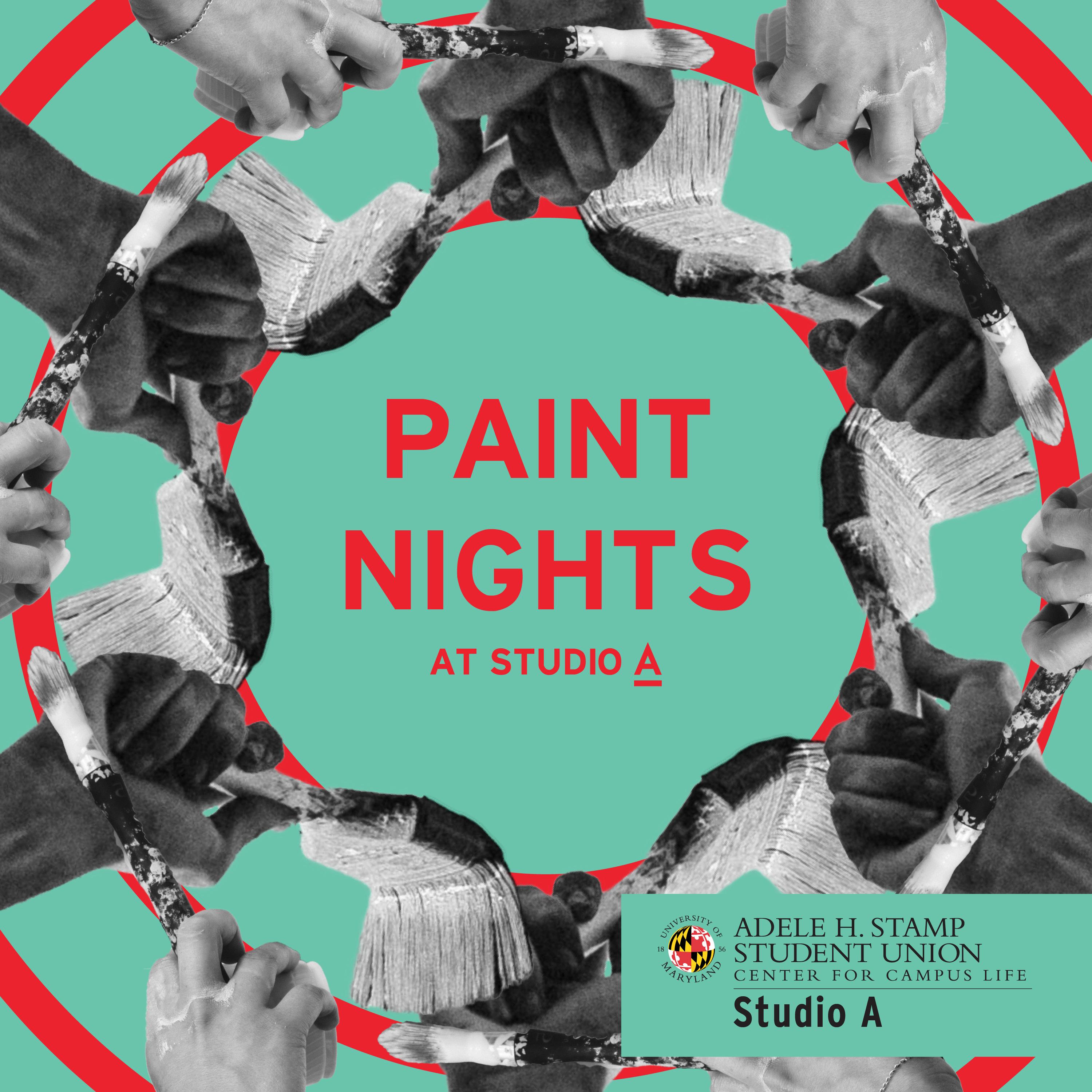 Portrait of Paint Night