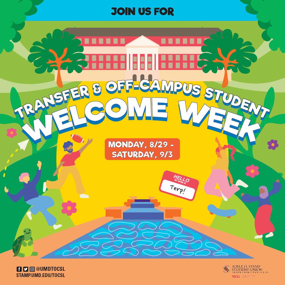 Transfer & Off-Campus Student Welcome Week