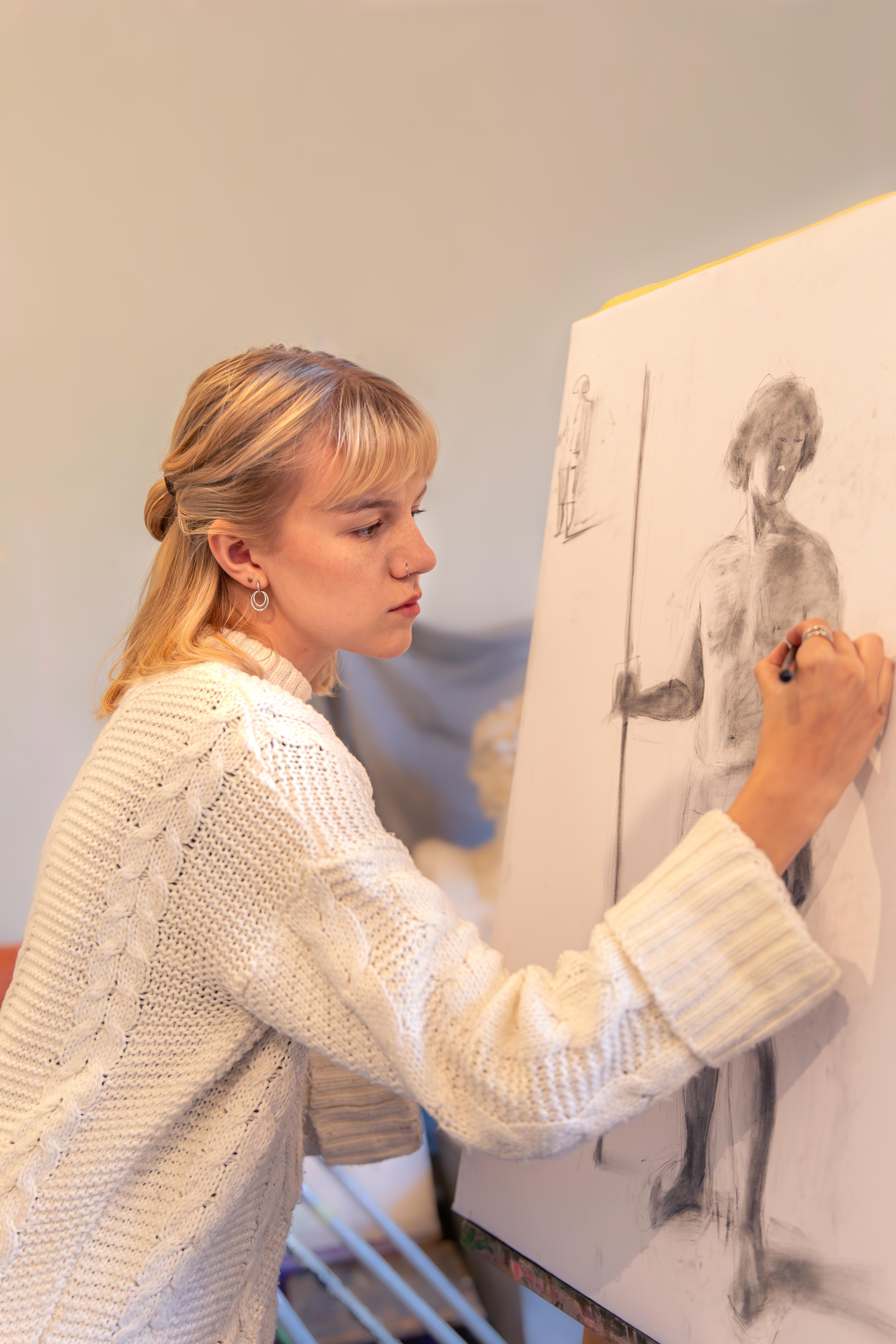 Portrait of Drawing from the Figure Workshop